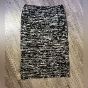 Azalea Elegant Black and Gray Women's Skirt